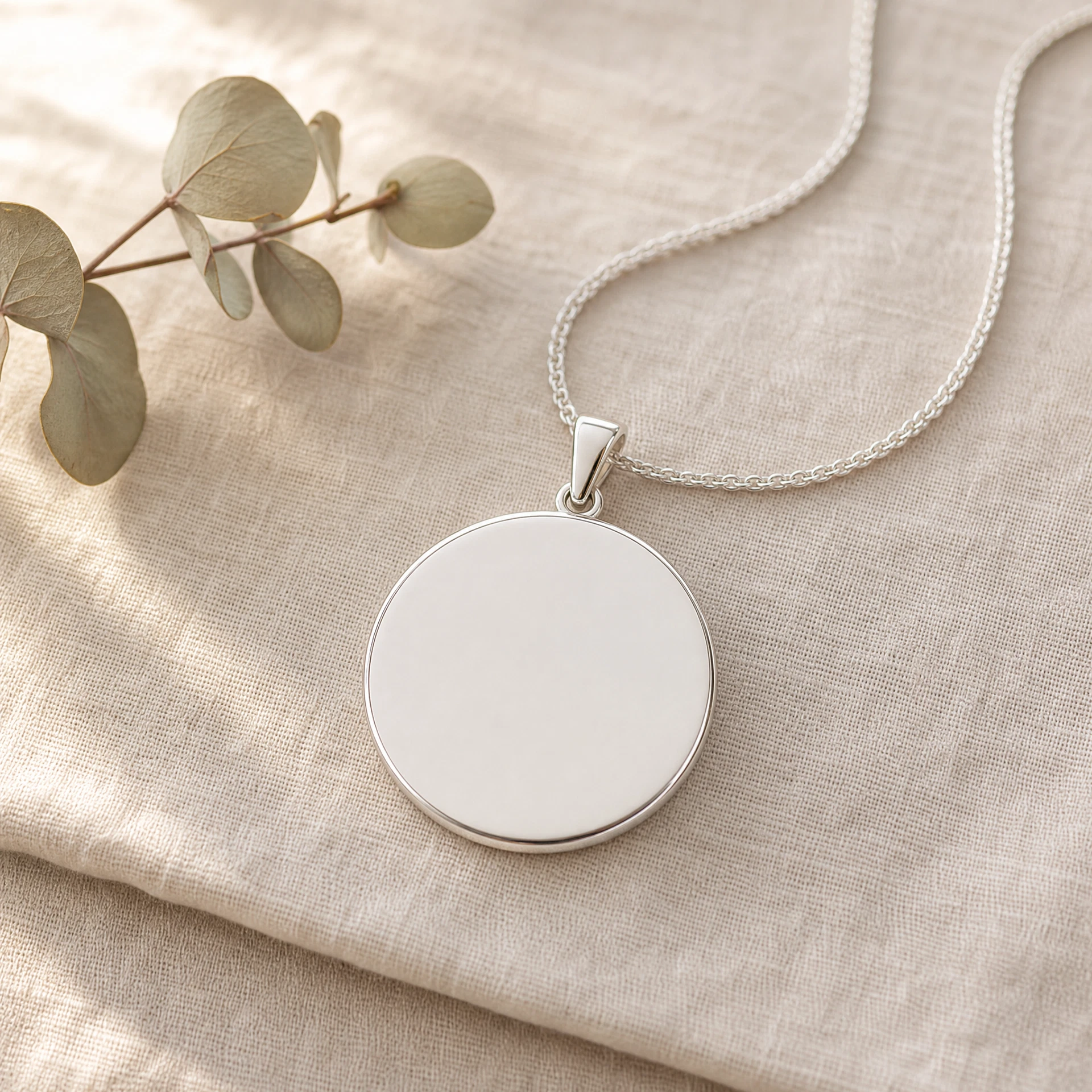 Portrait Pendant Necklace