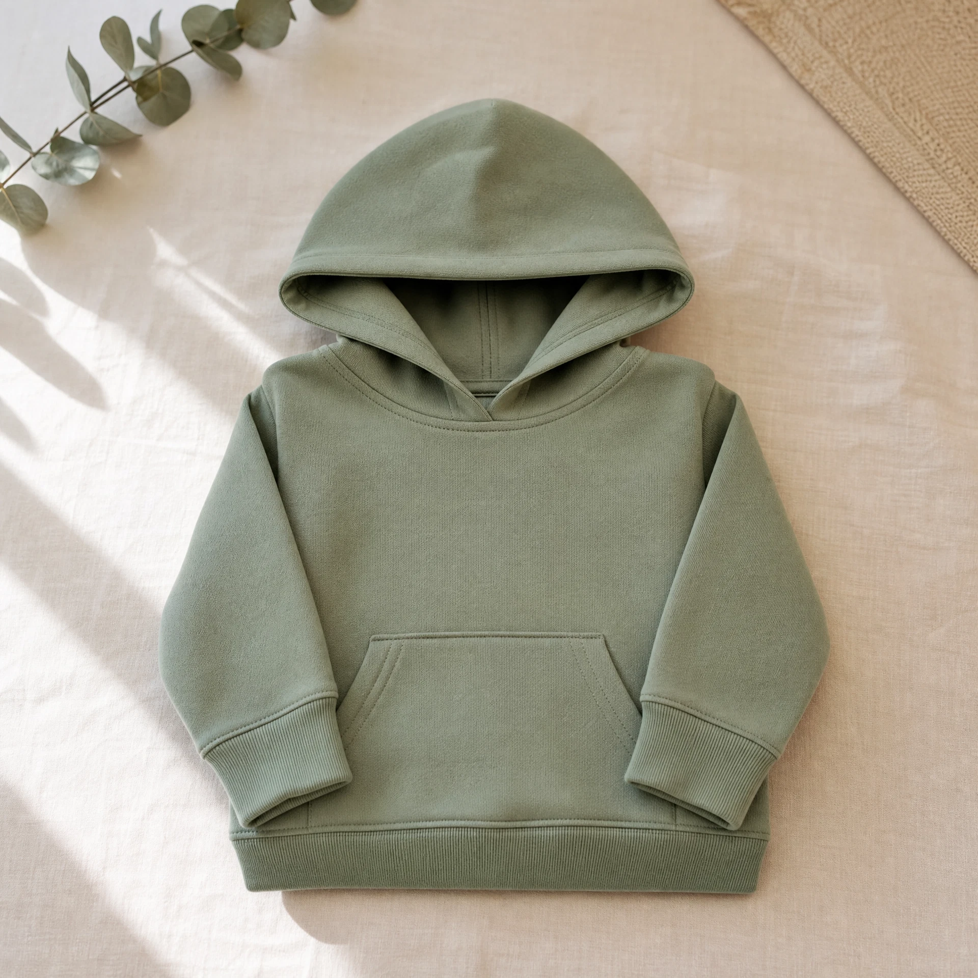 Stitched Portrait Hoodie, Kids