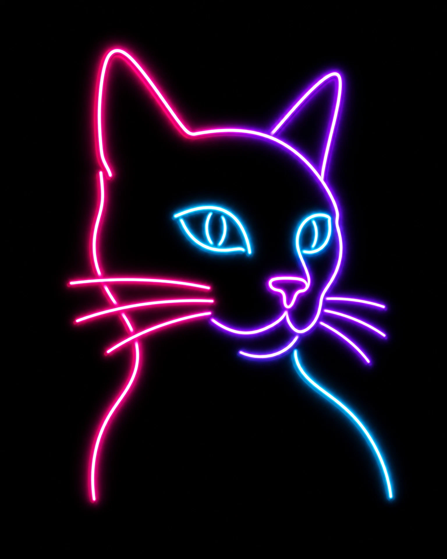 Midnight Neon art style sample